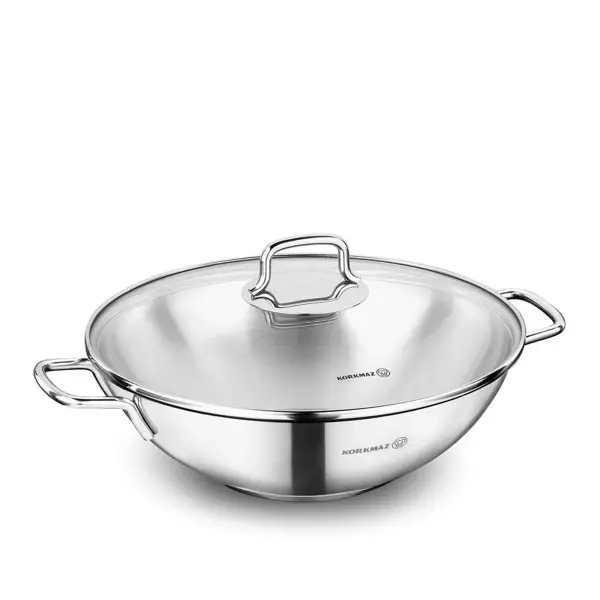 Korkmaz Perla 28x8.5 cm Wok A1519